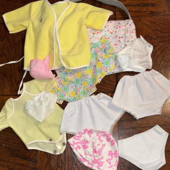 Other - Baby Doll Clothing Bundle With Carry Bag and Mini Bottle Holder